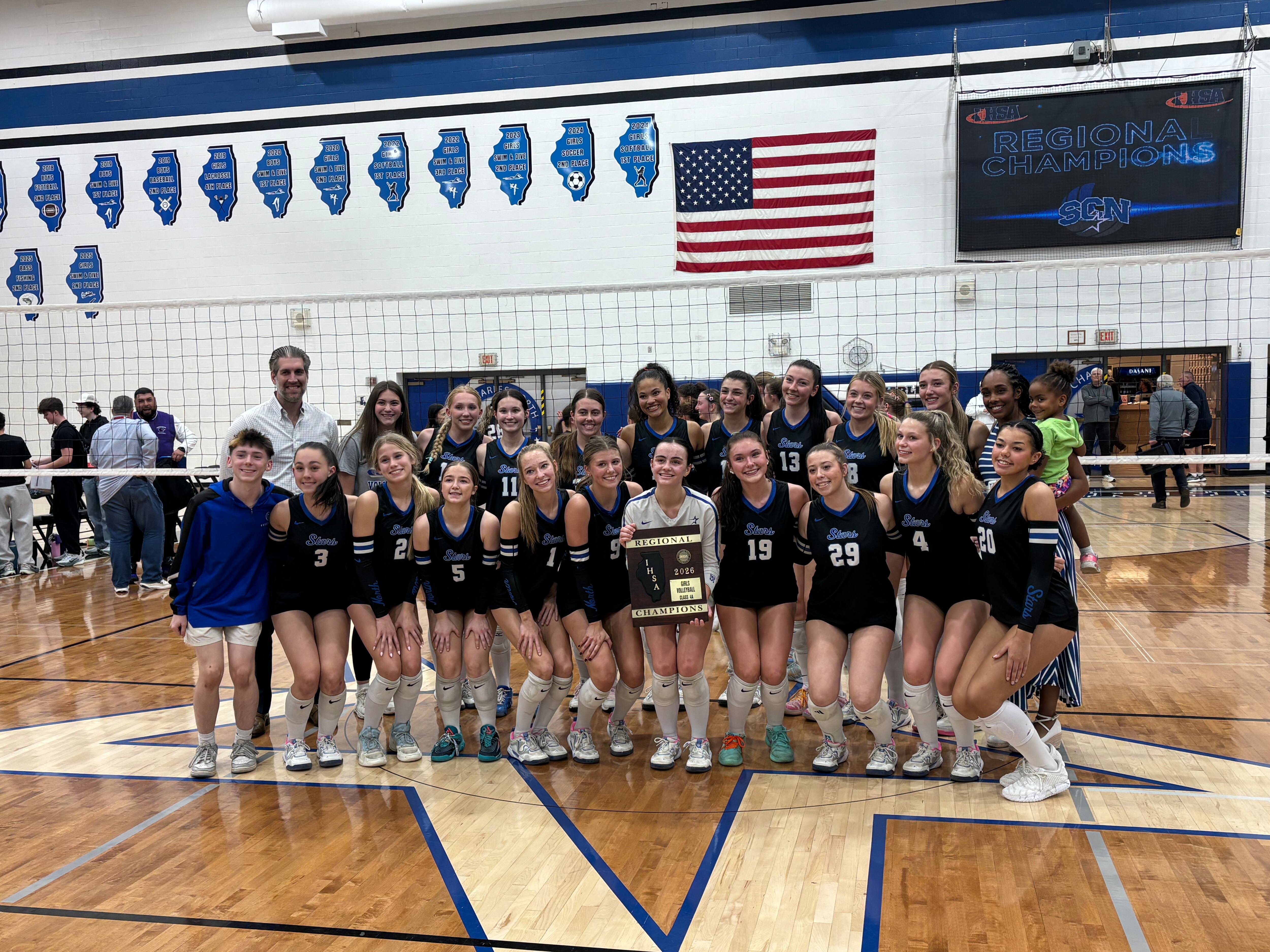 Addie Kashuba, Ellie Sutter lead St. Charles North girls volleyball to regional final win over Hampshire — Shaw Local News Network